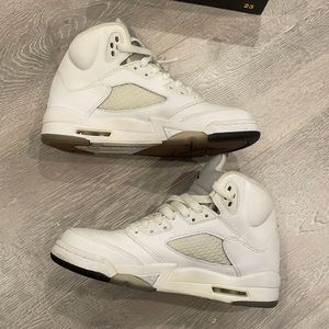 Air Jordan 5 retro Metallic silver